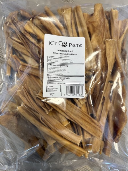 KT-Pets - Lammkopfhaut 1kg