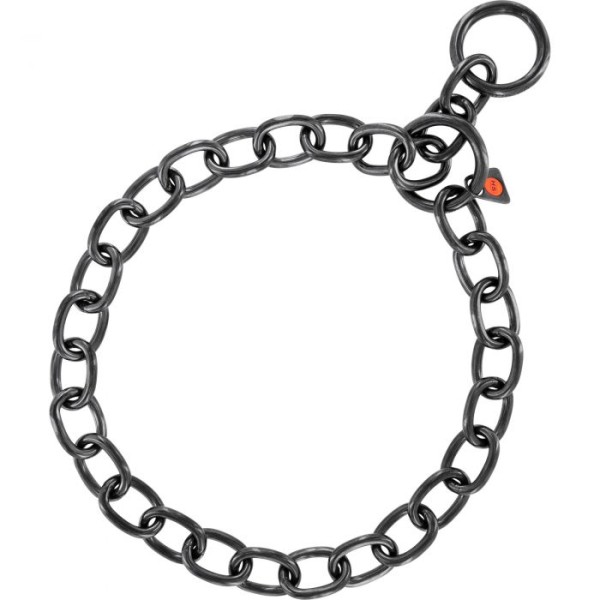 Sprenger - Halskette, extra stark - Edelstahl Rostfrei schwarz, 4,0 mm