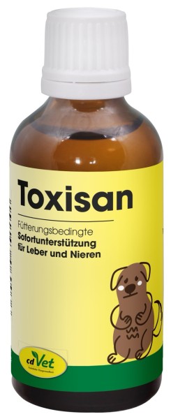 cdVet - Toxisan,Unterstützung von Leber und Nieren