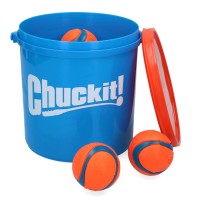 Chuckit - Bucket mit 8 medium Bällen