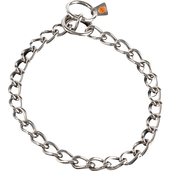 Sprenger - Halskette, kurze Glieder - Edelstahl Rostfrei, 4,0 mm