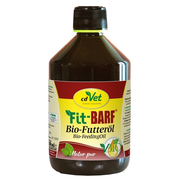 cdVet - Fit-BARF Bio-Futteröl 500 ml