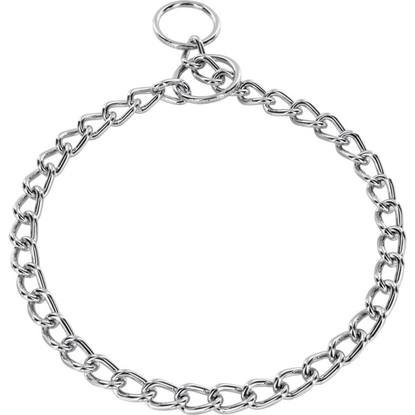 Sprenger - Halskette, runde Glieder - Stahl verchromt, 3,0 mm