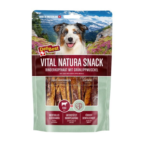 DeliBest - VITAL NATURA SNACK - GRÜNLIPP-MEERMUSCHEL FÜR DIE GELENKE 200g