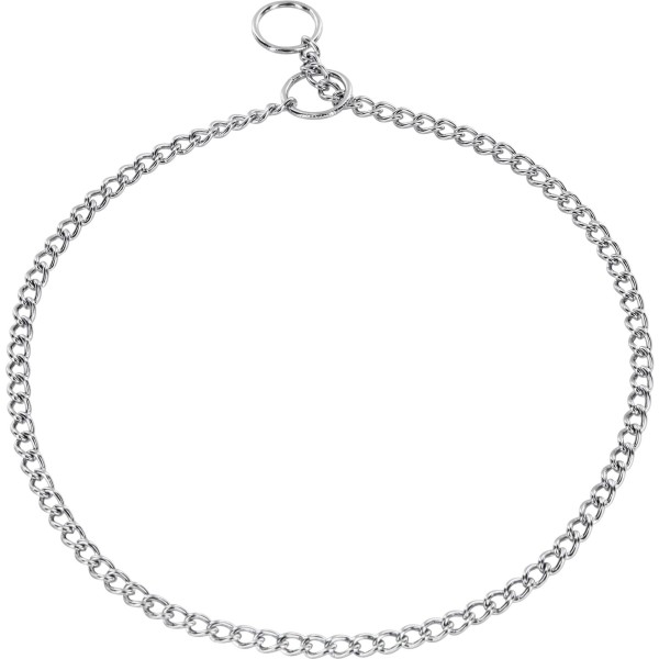 Sprenger - Halskette, runde Glieder - Stahl verchromt, 1,35 mm