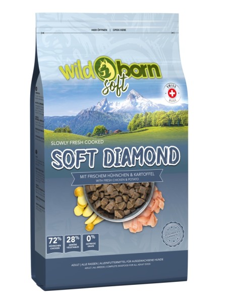 Wildborn - SOFT DIAMOND mit frischem Alpenhühnchen