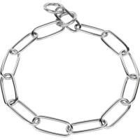 Sprenger - Halskette, langgliedrig - Stahl verchromt, 4,0 mm