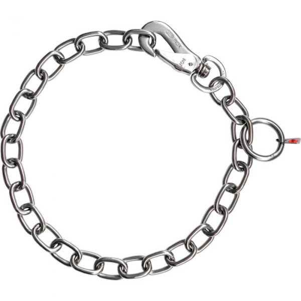 Sprenger - Halskette, verstellbar - mit SPRENGER-Haken - Edelstahl Rostfrei, 4,0 mm