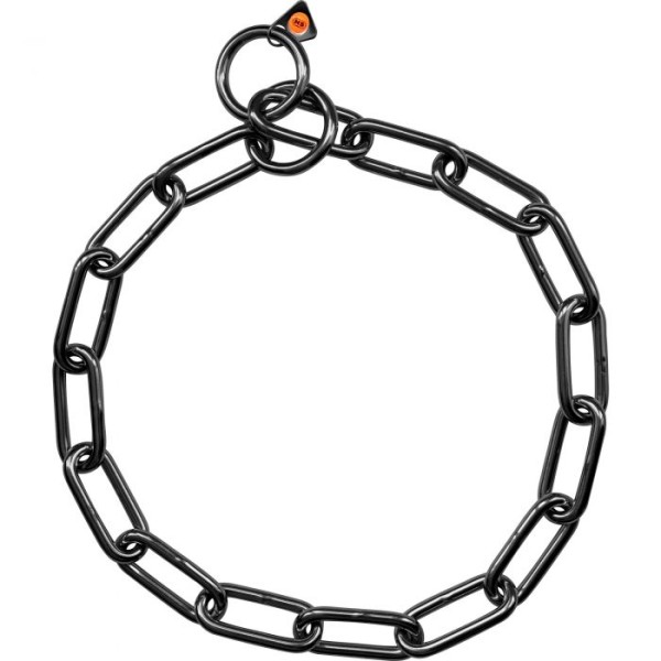 Sprenger - Halskette, langgliedrig - Edelstahl Rostfrei schwarz, 5,0 mm
