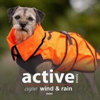 Hundemantel Active Cape Elastic Wind & Rain-Mini – actionfactory