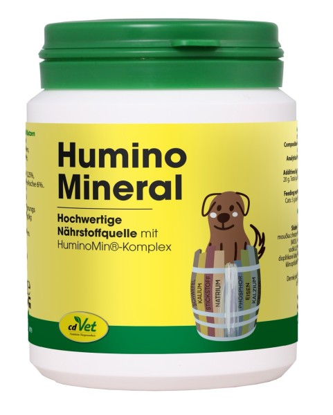 cdVet - HuminoMineral, Mineralergänzungsfuttermittel - Magen-Darm Regulation