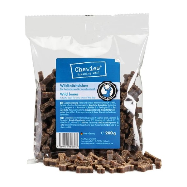 Chewies - Training MAXI Wildknöchelchen 200 g