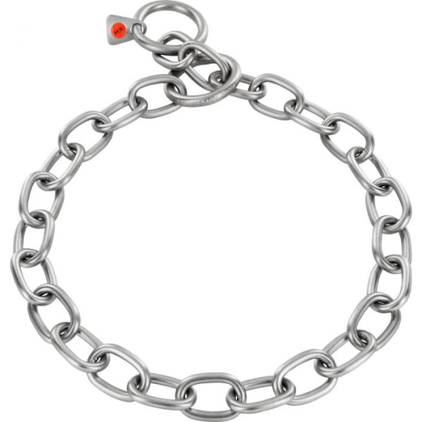 Sprenger - Halskette, extra stark - Edelstahl Rostfrei, matt, 4,0 mm