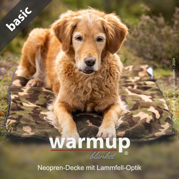 ActionFactory - Warmup Blanket „Basic“ Camouflage