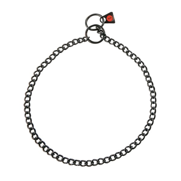 Sprenger - Halskette, runde Glieder - Edelstahl Rostfrei schwarz, 2,0 mm