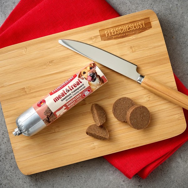 Fleischeslust - meat & treat Rinderleberwurst "Singleprotein"