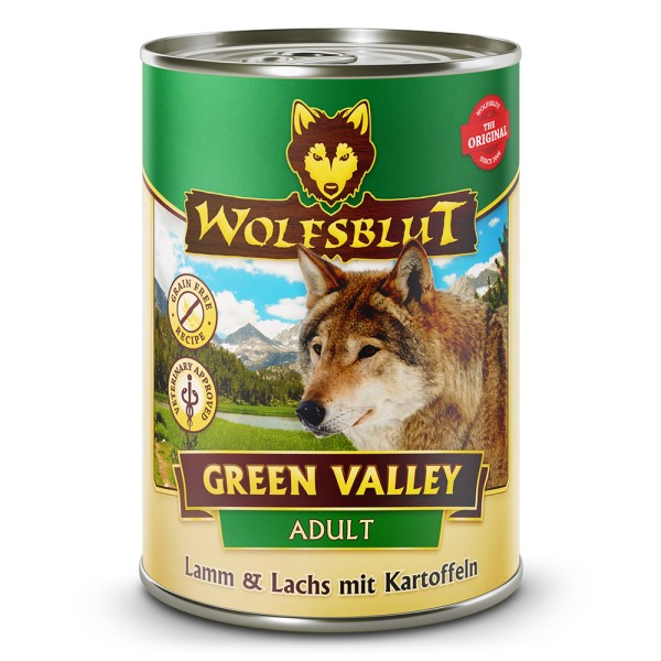 Wolfsblut - Green Valley - Lamm & Lachs mit Kartoffeln 395g
