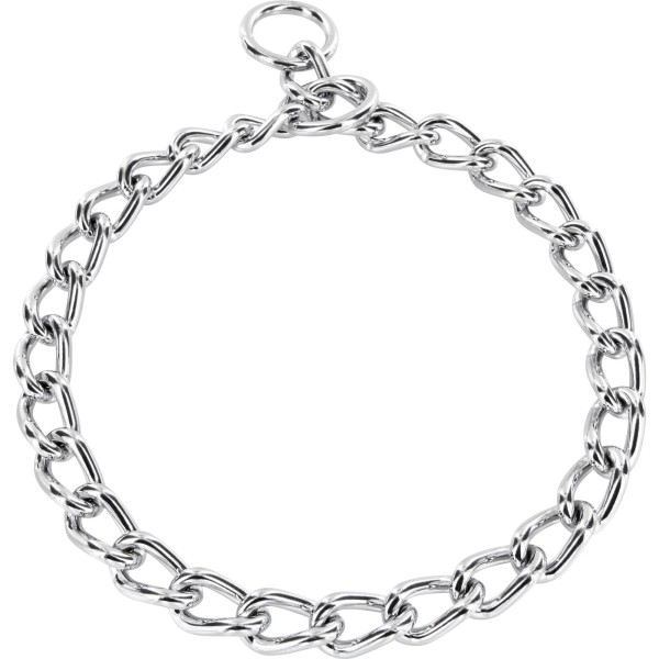 Sprenger - Halskette, runde Glieder - Stahl verchromt, 5,0 mm